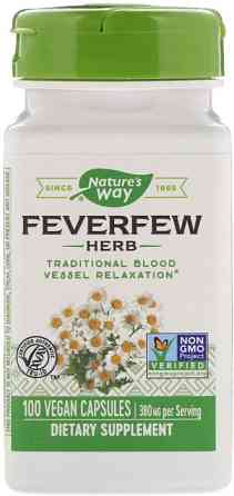 Пиретрум девичий Nature's Way 380 мг Feverfew Herb 100 капс Киев