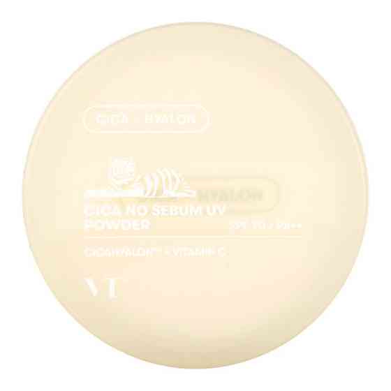 Пудра для лица для выравнивания тона Cica No Sebum UV Powder SPF 20 PA++ VT Cosmetics 5 г Киев
