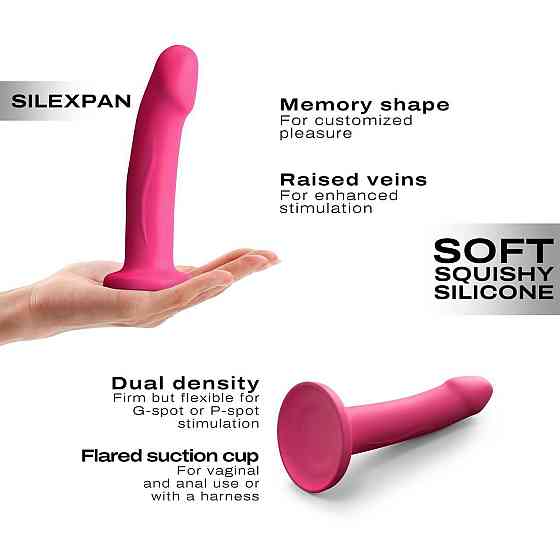 Фалоімітатор Dorcel Real Pleasure S Magenta Sex Aura Київ