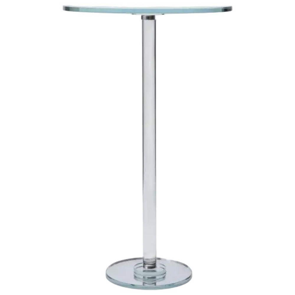 Тортовница стеклянная на высокой ножке 30×50 см круглая подставка для торта, капкейков HP-4-87S Киев - изображение 1