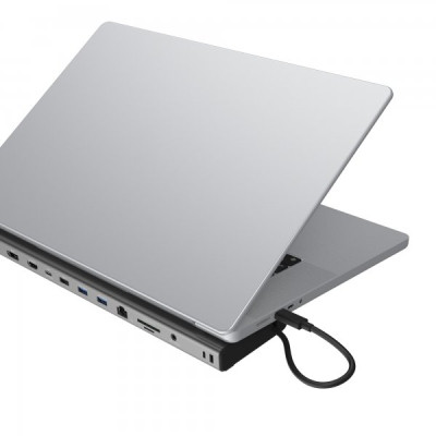 Порт-репликатор J5create Dock-Station USB-C 12-in-1 (HDMI/DP/PD/USB-A/USB-C/LAN/картридер/audio) (JCD554-N) Винница - изображение 12