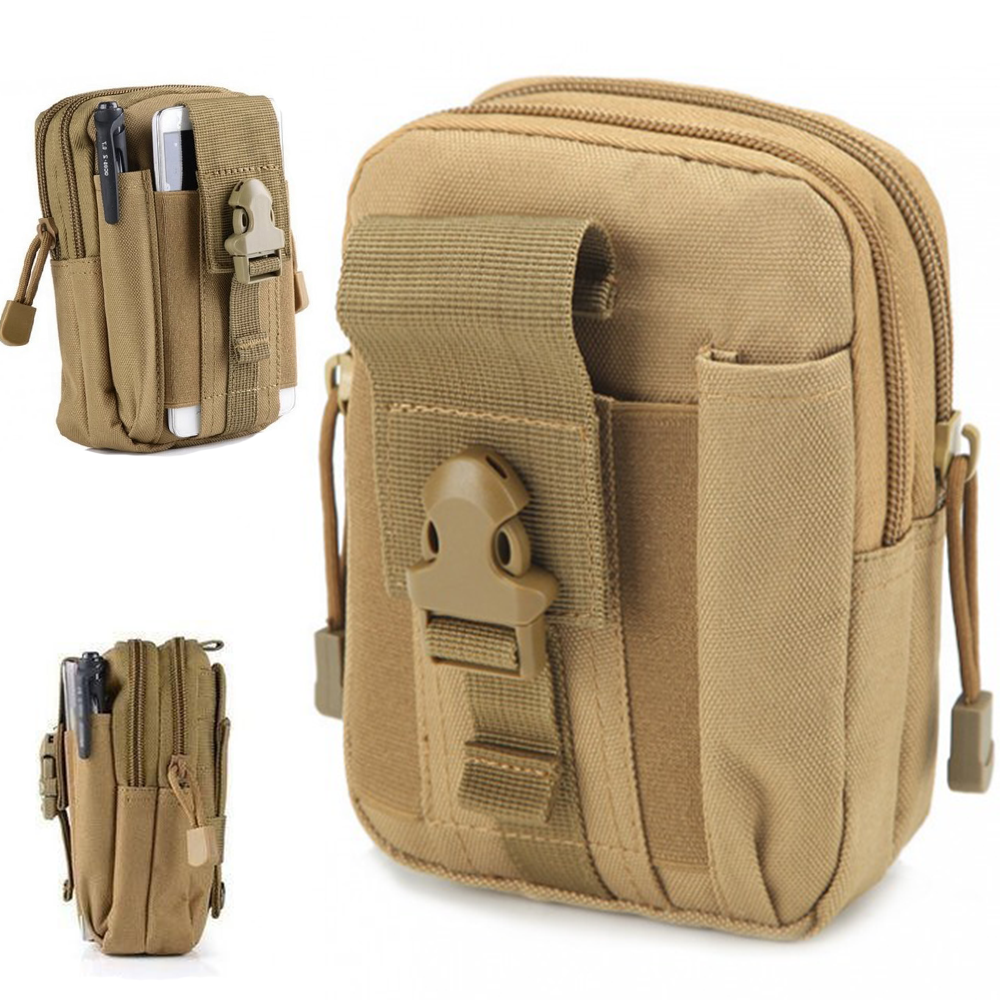 Тактическая сумка на пояс 18х13х3 см,A50,Песок/Поясной подсумок(аптечка) c креплением Molly SBR Киев - изображение 1
