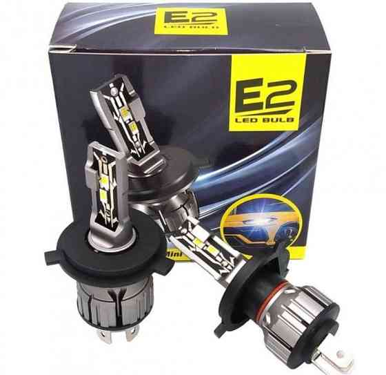 Комплект світлодіодних ламп StarLight E2 H4 9-18V 36W P14,5s chip 3570 6500K Харків