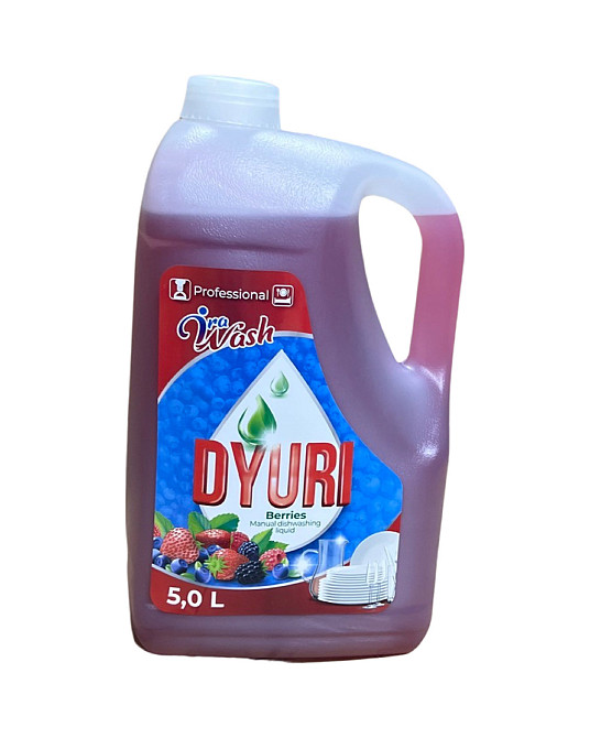 Средство для мытья посуды лесные ягоды 5л DURI Виноградов - изображение 1