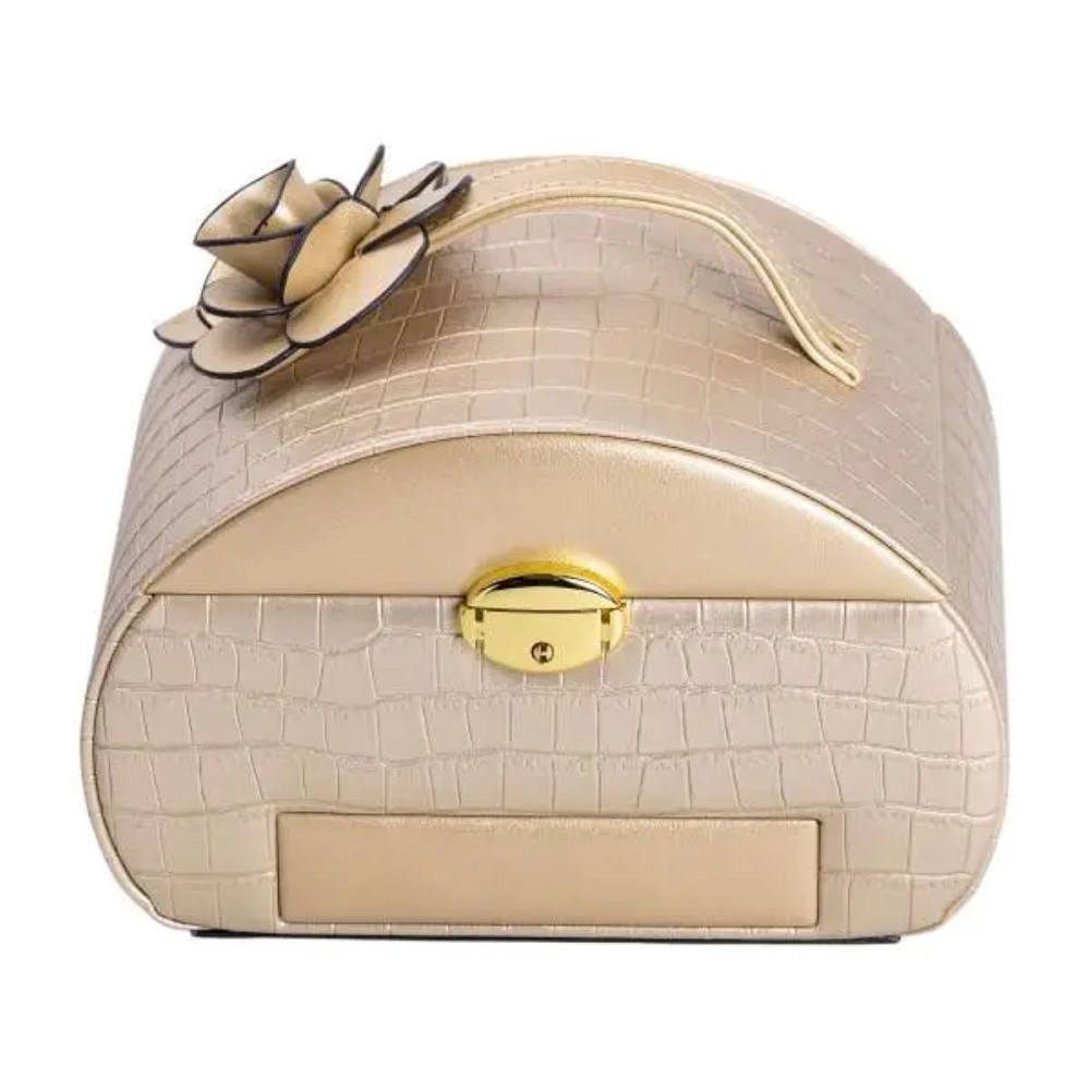 Yiwu Скринька для прикрас з еко шкіри 3 яруси із замком органайзер для ювелірних виробів HP-5-2 Коломыя - изображение 1