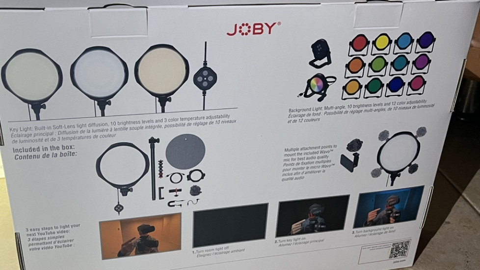 LED лампа для зйомок JOBY Beamo. Харків - фото 1