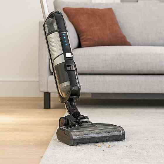 Моющий пылесос беспроводной,до 80 минут,600 Вт,LED-подсветка,Top Kitchen TK241 SBR Киев