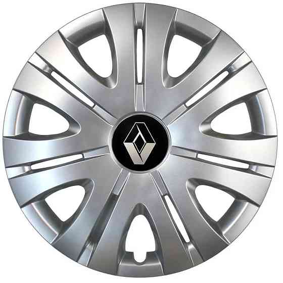 Автомобильные модельные колпаки R16 Renault 408 4шт, SJS, серебряные Киев