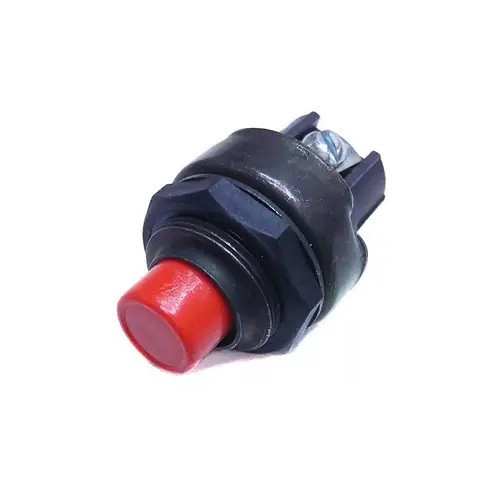 Кнопка стартера КАМАЗ (красная, 3 контакта, без фиксации) HR1011 Харьков - изображение 1