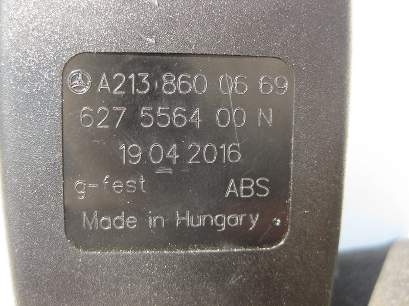 Mercedes-Benz  A2138600669 Замок заднього ременя безпеки правого та центрального E-Class W213 Одесса - изображение 3