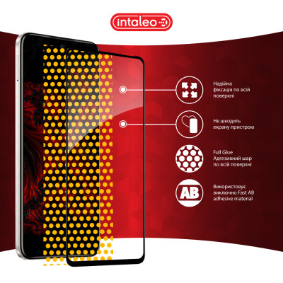Стекло защитное Intaleo Full Glue Infinix Hot 50 Pro Black (1283126598692) Винница - изображение 7