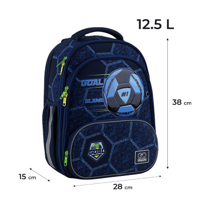 Портфель GoPack Education 597M-6 Goal (GO25-597M-6) Винница - изображение 8