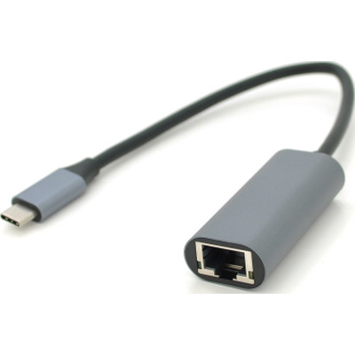 Перехідник USB-C to RJ45 0.18m 1000Mbps gray Voltronic (YT-Type-C(M)/RJ-45(F)-G/27033) Вінниця - фото 3