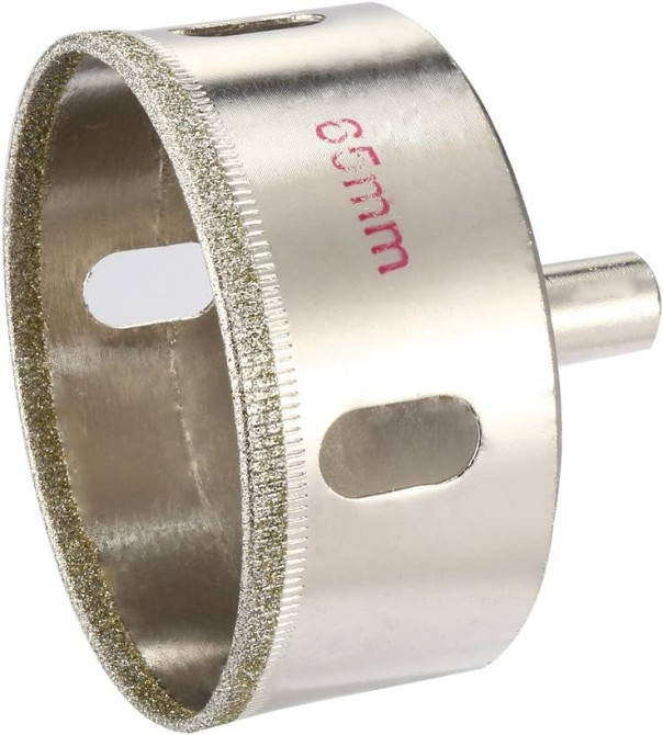 Алмазні коронки, коронки для плитки, коронки для розеток, коронки по керамограніту, коронки для плитки 65 мм (671815273) Київ - фото 1