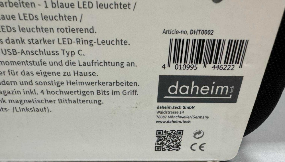 Wiha Zai Hause DHT0002 Мини-аккумуляторная отвертка НОВАЯ! Харьков - изображение 3