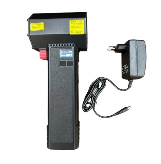 Турбовентилятор акумуляторний Jet Fan 750 Вт 50 А 4000 мА·год для автомийки Чорний Вінниця - фото 2