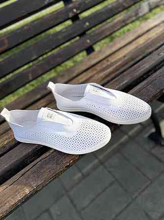 Mioli Балетки жіночі MIOLI J-9 білі (весна-літо, шкіра натуральна) (3753) лише 36р. Коломия