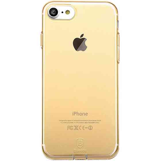 Чохол Baseus для iPhone SE 2020/8/7 Simple Pluggy Gold (ARAPIPH7-A0V) Київ
