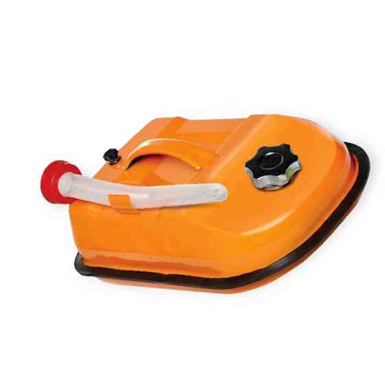 Каністра металева горизонтальна з лійкою 5л Мукачево