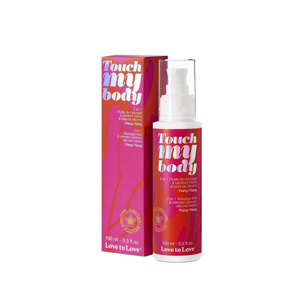 Масажний гель і змазка 2-в-1 Love To Love TOUCH MY BODY Ylang-Ylang (100 мл) зволожуючий Sex Aura Київ - фото 1
