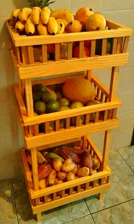 Стеллаж для овощей и фруктов 