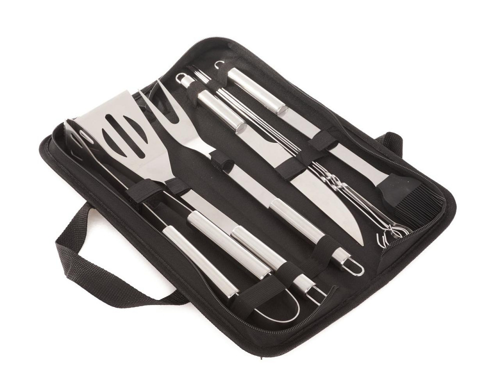 Набір для гриля 10-ти предметний з нержавіючої сталі Киев - изображение 1