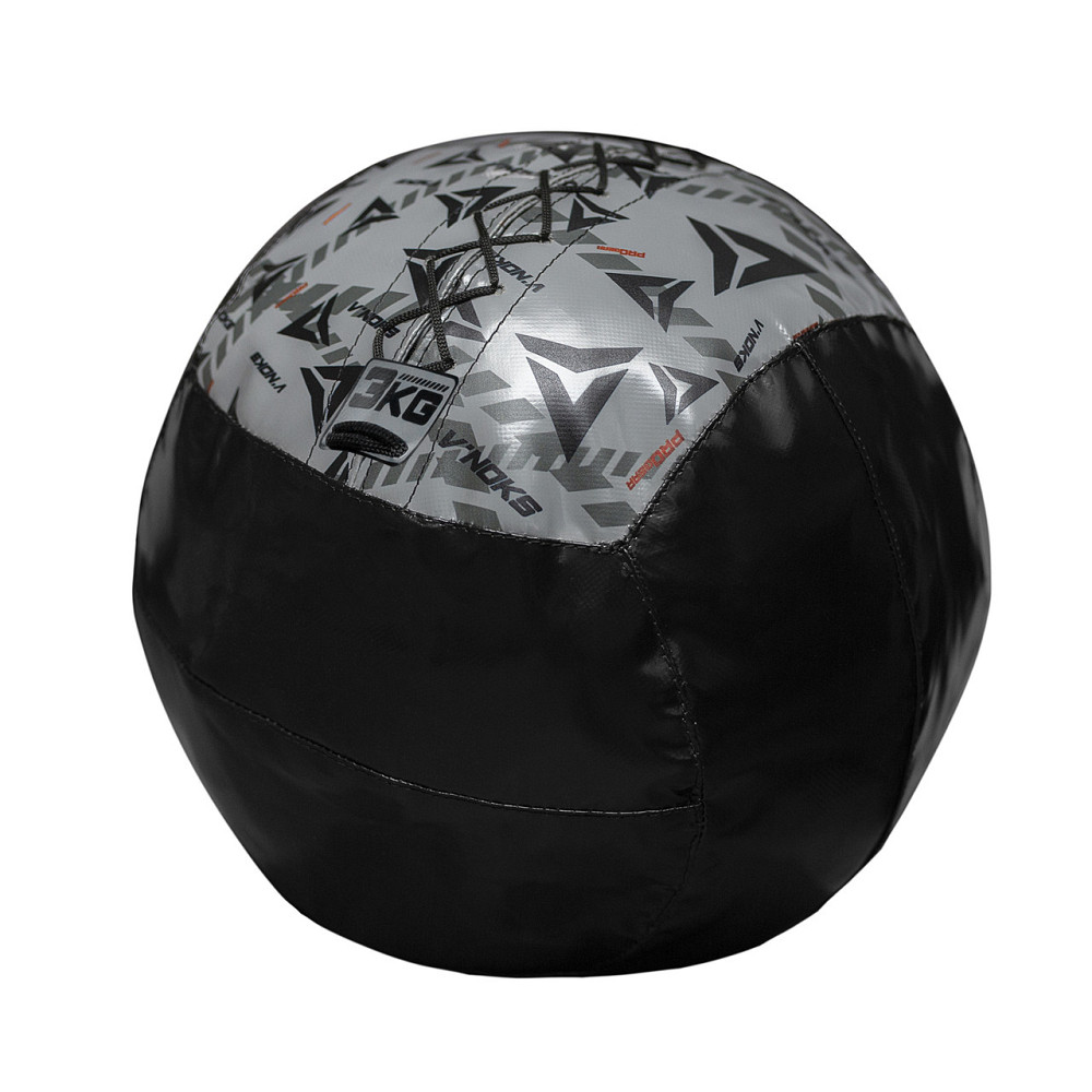 Медицинбол V`Noks тренувальний м'яч для фітнесу силових і функціональних тренувань 3 кг Київ - фото 5