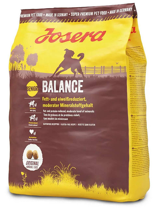 Сухий корм Josera Balance (Senior Medium/Maxi) для старіючих і менш активних собак, 3 кг Вінниця - фото 1