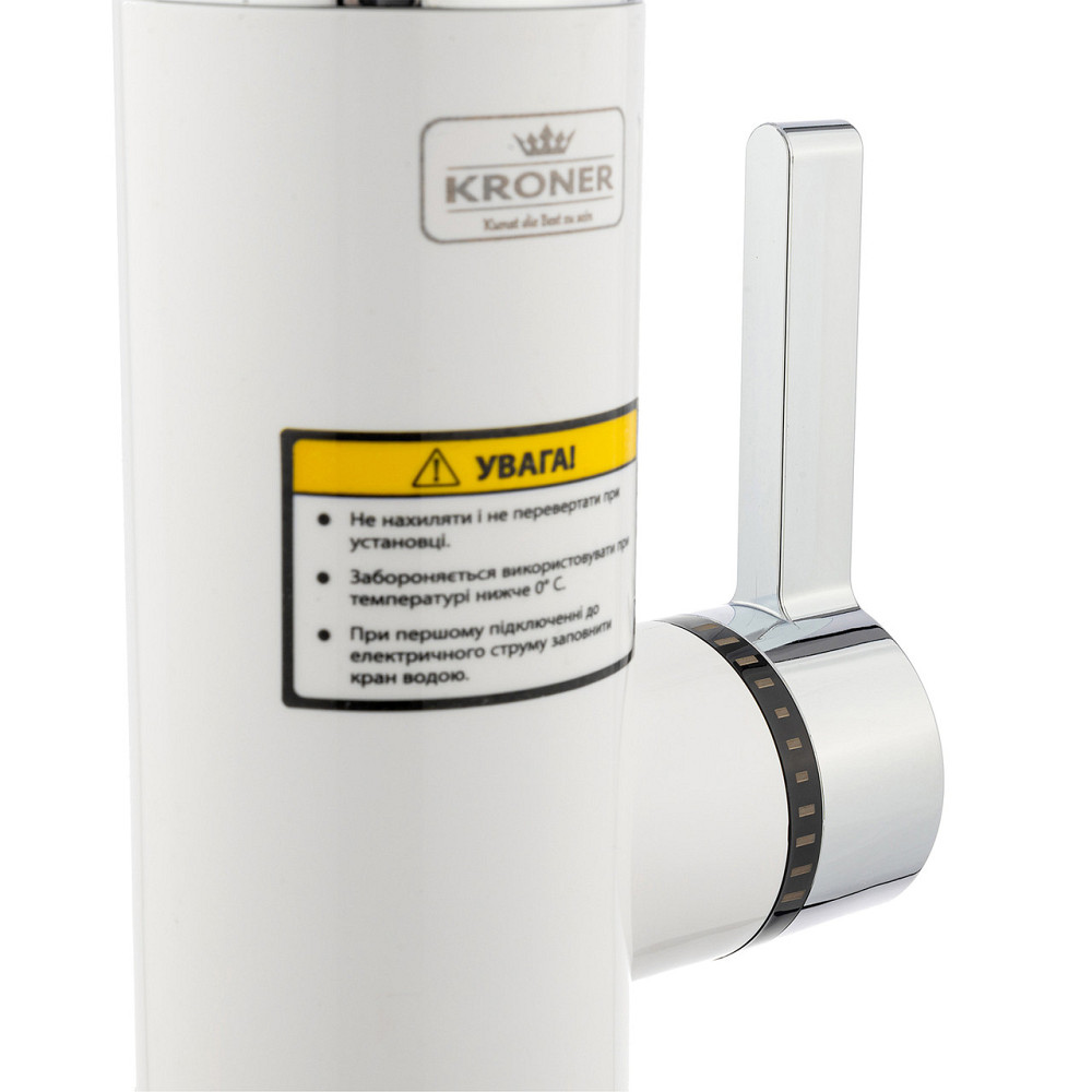 Кухонный кран с электронагревом Kroner KRM Volt - CW189 с дисплеем Киев - изображение 5