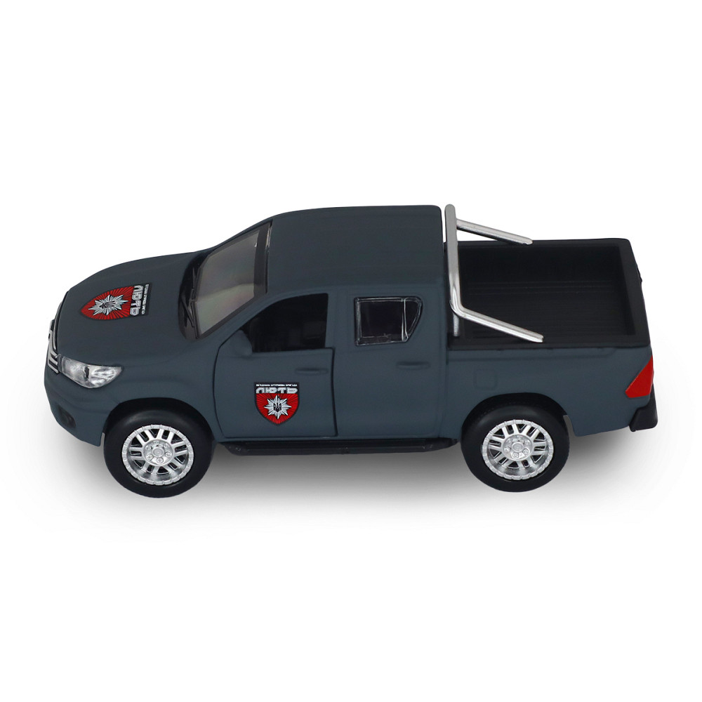 Автомодель серії Шеврони Героїв - Toyota Hilux - ОШБр НПУ Лють Днепр - изображение 8