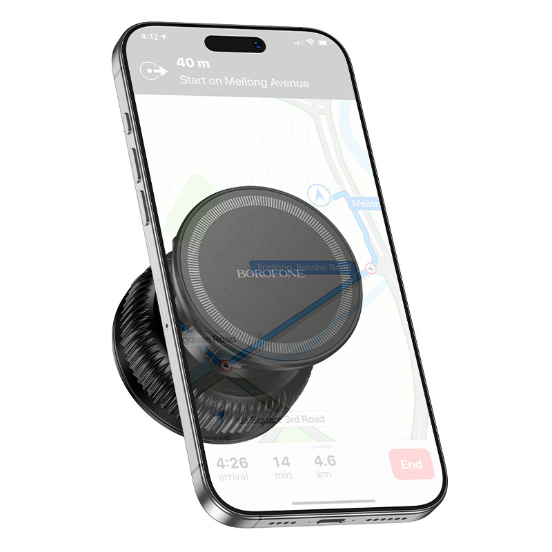 Автотримач для телефона BOROFONE BH139 Rider vacuum suction cup magnetic holder(universal) Киев - изображение 3