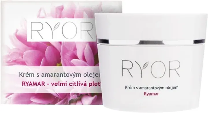 Крем з амарантовою олією для дуже чутливої ​​шкіри Ryamar Sensitive Skin Cream Ryor, 50 мл Дніпро - фото 1