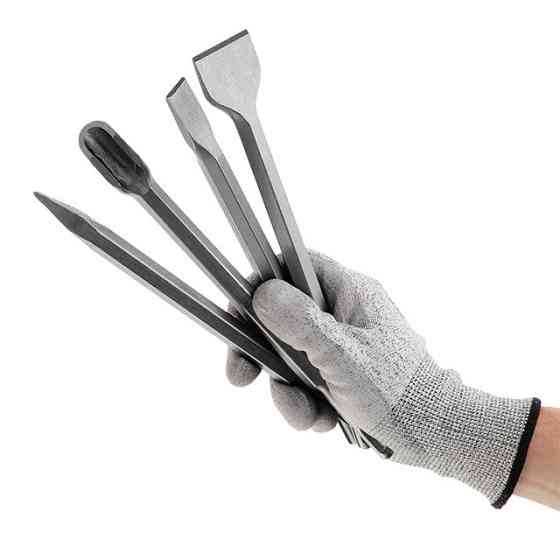 Набір зубил для перфоратора 4 шт., SDS-Plus INTERTOOL SD-0410 Киев