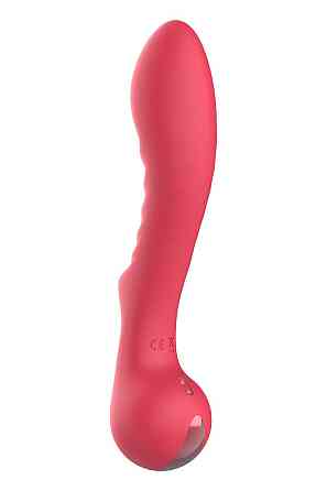 Вибратор рельефный для точки G Dream Toys Amour Aimee, красный Sex Aura Киев