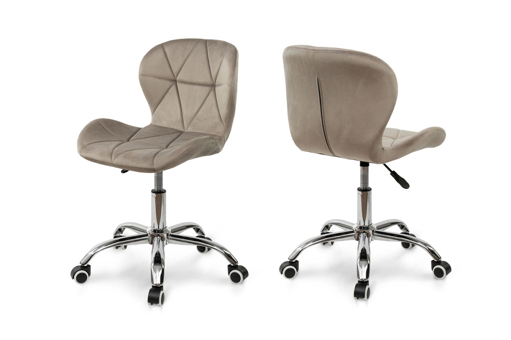 Стілець офісний Роккі, велюр пісочний Днепр - изображение 2