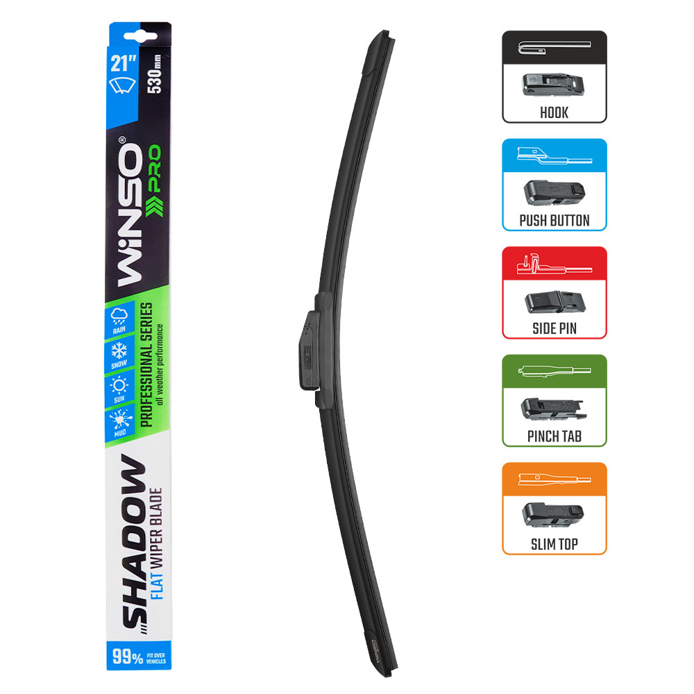 Безкаркасна щітка Winso Pro Shadow 21/530мм Львів - фото 3
