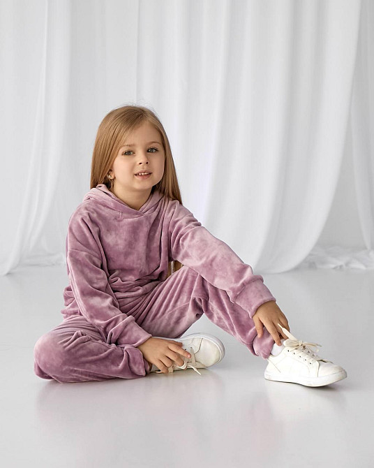 Детский велюровый костюм Кенгуру Розовый 98-104 Харьков - изображение 2