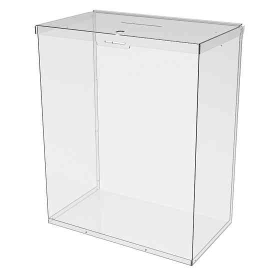 Ящик EKOSTAR с замком для пожертвований и сбора денег 400x235x500. Объем 47 литров Киев