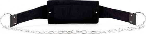 Пояс для тренувань шкіряний з ланцюгом Zipro 85 х 16 х 2 см Київ