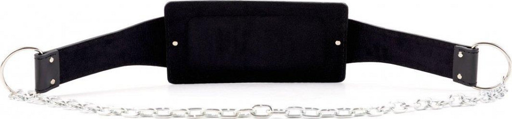 Пояс для тренувань шкіряний з ланцюгом Zipro 85 х 16 х 2 см Київ - фото 3