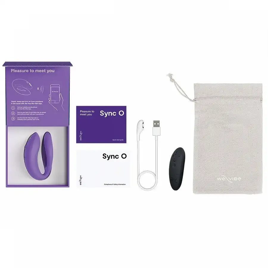 Смарт-вібратор для пар We-Vibe Sync O Light Purple Львів - фото 8