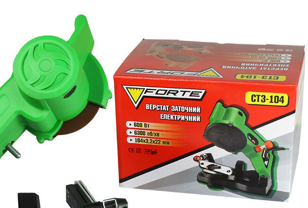 Верстат для заточування ланцюга FORTE СТЗ-104, диск 104х3,2х22 мм Коломия - фото 2