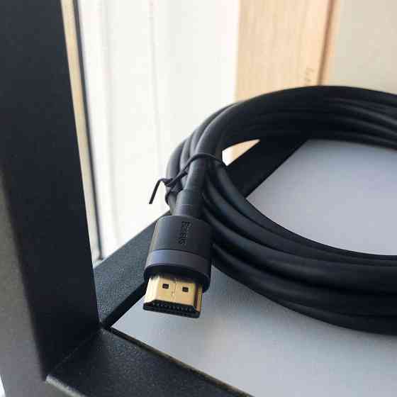 Кабель Baseus Cafule 4KHDMI Male To 4KHDMI Male Adapter Cable 5m Black Київ