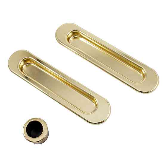 AGB Art. B019270010 KIT F1 Комплект ручек на раздвижную дверь + ручка д / вытянут двери латунь Киев