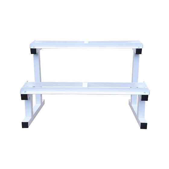 Стійка для гантелей 2 м на 10 пар Стійки для гантелей, грифів та дисків розбірна Київ