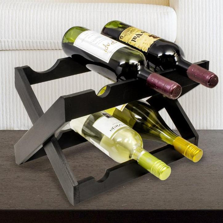 Настольная винная полка 