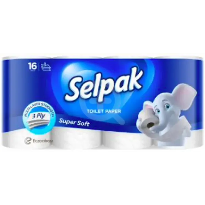 Туалетний папір Selpak Super Soft білий 3-шаровий 16 шт. Львів - фото 1