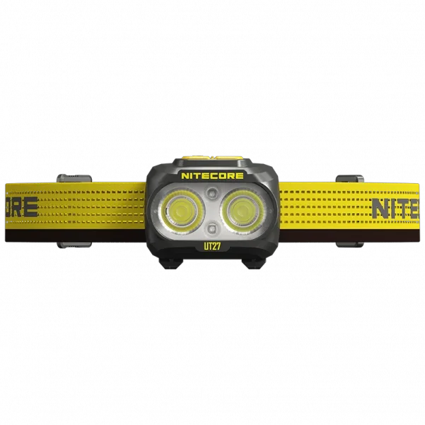 Налобный фонарь для бега с универсальным питанием Nitecore UT27 Pro (3xAAA USB-C) Черный Киев - изображение 3