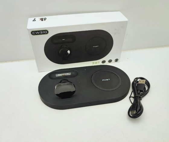 Безпровідна зарядка 3в1 ESTAVEL CW310 Луцьк