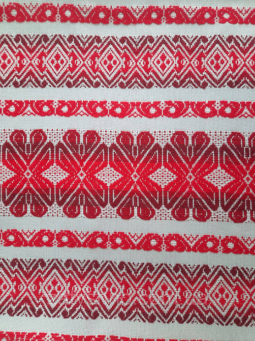 Рушник великодні вишитий червоний Київ - фото 6